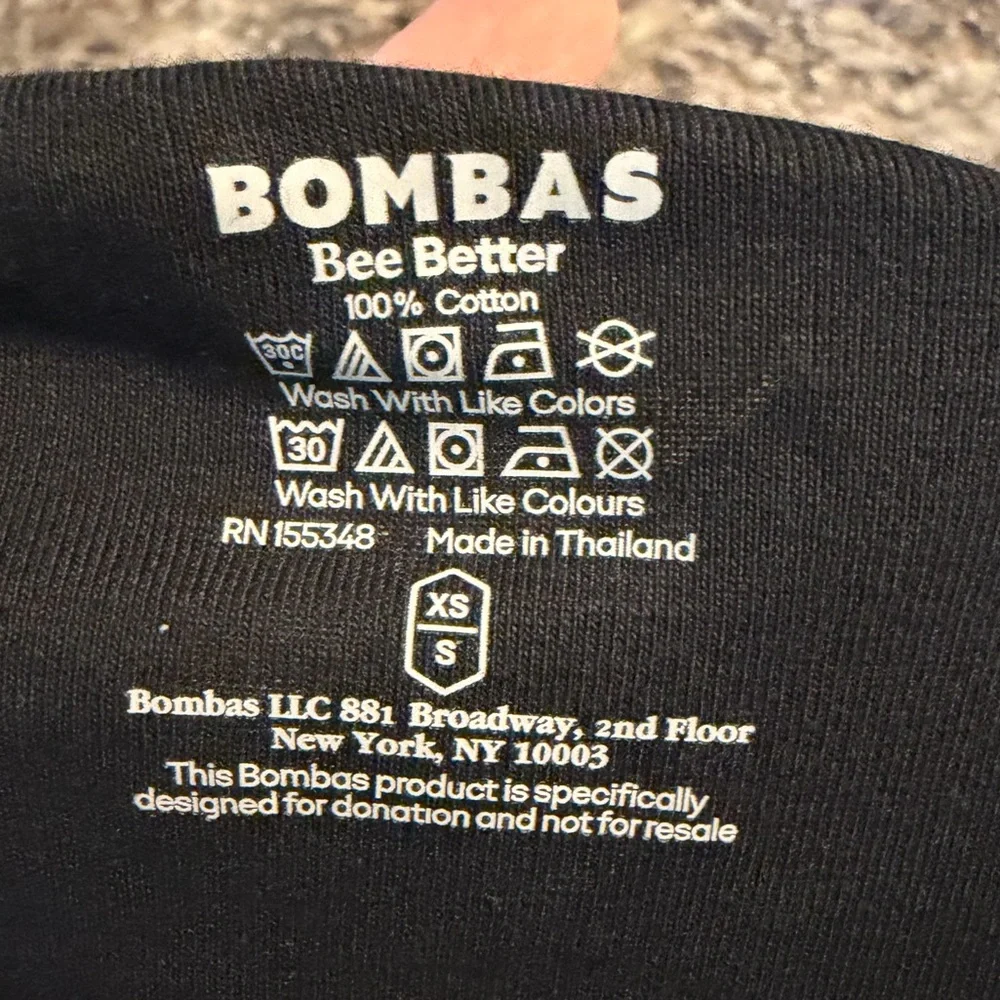 Bombas Men's Classic Black Boxer Briefs- XS/S